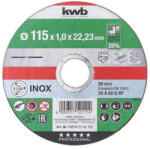 kwb Akku-Top vágókorong, inox, extra vékony 125 x 22, 23 x 1, 0mm (49712112)