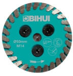 BIHUI Gyémánttárcsa vágáshoz, csiszoláshoz 50 mm (DCW50) - baustarbarkacs