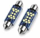  Canbus LED szofita izzó C5W 12-24V 41mm, 2 db (SMD-W17734_41) (SMD-W17734_41)