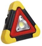  Napelemes LED elakadásjelző háromszög+multifunkciós munkalámpa+USB töltő (HB6609USB) (HB6609USB)