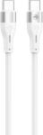 Tellur Cablu de date Tellur USB-C - USB-C 1m White (TLL155501)