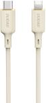 Dudao Cablu de date Dudao L7SCL, USB-C/Lightning, 30W, 2m, Bej (6976625331093)