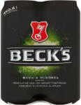 Beck's minőségi világos sör 5% 4 x 0, 5 l - ecofamily