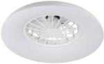 Kanlux 46370 - Plafonieră LED RGBW dimabilă cu ventilator, PLAVE PAN LED/24W/230V CCT, alb + telecomandă (KX2737)