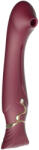 ZALO Queen G-Spot PulseWave Vibrator wine red