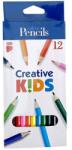 ICO Ico: creative kids hatszögletű színes ceruza 12db-os szett