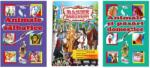 Arves Citeste si coloreaza A4 - set 3 carti ARVSET4 Carte de colorat