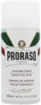 Proraso Sensitive Skin spumă de ras pentru ten sensibil 300 ml