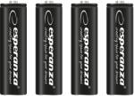 Esperanza EZA106 Ni-MH 2600mAh AA Újratölthető elem (4db/csomag) (EZA106)