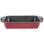 NEOKLIEN Tava cuptor RST36, 36 cm, aluminiu turnat, invelis antiaderent, Rosu (RST36-Cherry)
