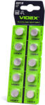 Videx AG12/LR43 alkáli elem BLISZTER 10 db (5210)