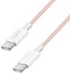 LogiLink Cablu de date Logilink CU0344, USB-C male - USB-C male, 1 m, Pink (CU0344)