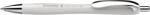 Schneider Pix SCHNEIDER Slider Rave XB, rubber grip, accesorii metalice, corp silver grey - scriere albastra (S-132512)