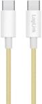 LogiLink Cablu de date Logilink CU0353, USB-C male - USB-C male, 1 m, Yellow (CU0353)