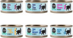 Cosma 24x70g Cosma Nature nedves macskatáp - Vegyes csomag II (6 változattal)