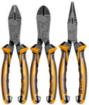 INGCO Set de clești cu angrenaj 3 piese CrV (HKCPS5836) Cleste