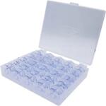 XPR Bobine plastic Brother, inaltime 11.5 mm - 25 buc cu cutie transparenta (205335) - cusutsibrodat