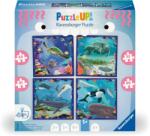 Ravensburger Puzzle Up Animale Marine 4 Puzzle 64 72 81 90 Piese - Ravensburger (rvspc04004) Puzzle
