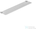 Kludi VELA R 60x12 cm-es üvegpolc, üveg/matt fehér 5897353 (5897353)