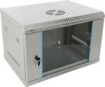 Pulsar RW654-G 19" 6U 540x400 fali rack szekrény; készre szerelt; szürke; könnyített kialakítás (RW654-G) - digipont