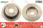 TRW Disc frana spate TRW DF6317 (DF6317)