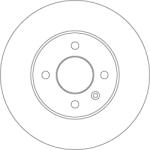 TRW Disc frana fata TRW DF4839 (DF4839)