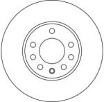 TRW Disc frana fata- PS TRW DF4048 (DF4048)