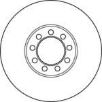 TRW Disc frana fata TRW DF4994S (DF4994S)