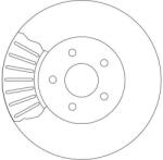 TRW Disc frana fata TRW DF4147 (DF4147)