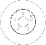 TRW Disc frana fata TRW DF4261 (DF4261)