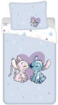  Disney Lilo és Stitch, A csillagkutya Heart ágyneműhuzat 140×200cm, 70×90 cm (JFK036396) - aprotalpak
