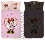 Disney Minnie Heart sötétben világító gyerek, ovis ágyneműhuzat 100x135cm, 40x60cm (BRM019621) - aprotalpak