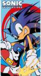  Sonic a sündisznó Electric Speed fürdőlepedő, strand törölköző 70x140cm (Fast Dry) (FML375319) - aprotalpak