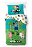  Minecraft Jungle Explore ágyneműhuzat 140×200cm, 70×90 cm (BRM021044) - aprotalpak