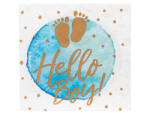GoDan Servetele Hello Boy 33 x 33 cm 20 buc GD2174 Servetele petrecere (GD2174)