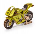 Little Story 3D puzzle Fából készült összecsukható modell motorkerékpár versenyautó ajándék gyerekeknek (E021Y)