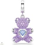 SWAROVSKI Idyllia lila medve charm - 5745610