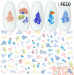  Körömdíszítő - Matrica - F610 (83051)