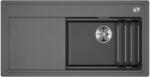 BLANCO Etagon XL 6 S Silgranit mosogató 100x51 cm acél ráccsal és távműködtetővel, jobbos/vulkánszürke 528095 (528095)