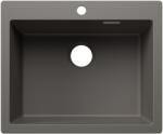 BLANCO Pleon 6 Silgranit mosogató csaplyukkal 61x51 cm lefolyókészlet nélkül, vulkánszürke 527771 (527771)