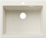 BLANCO Pleon 6 Silgranit mosogató csaplyukkal 61x51 cm lefolyókészlet nélkül, törtfehér 527772 (527772)