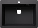 BLANCO Pleon 8 Silgranit mosogató csaplyukkal 70x51 cm lefolyókészlet nélkül, fekete 527778 (527778)