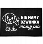 TabPrint Lábtörlő Bejárati Monokróm 40X60 Nyomtatás Fekete Divatos Ajándék Dekoráció (WYCIERACZKA NADRUK HIT MODNA CZARNA MONOCHROM)