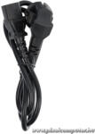  Power cable for computer PC / printer / monitor 230V 16A 1 m black (5903396087745)