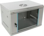 Pulsar RW654-G 19" 6U 540x400 fali rack szekrény; készre szerelt; szürke; könnyített kialakítás (RW654-G)