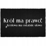 TabPrint Lábtörlő Bejárati Monokróm 40X60 Divatos Fekete Dekoráció Ajándék Nyomtatás (WYCIERACZKA MODNA HIT MONOCHROM CZARNA NADRUK)