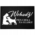TabPrint Lábtörlő Bejárati Monokróm 40X60 Stílusos Fekete Lakberendezés Nyomtatás (MONOCHROM NADRUK CZARNA WYCIERACZKA DEKORACJA)