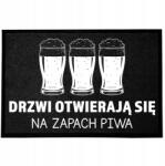 TabPrint Lábtörlő Bejárati Monokróm 40X60 Nyomtatott Dekoráció Ajándék Divatos Fekete (WYCIERACZKA NADRUK MONOCHROM CZARNA MODNA HIT)