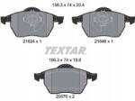 Textar Fékbetét Vw P. A4 -99/PASSAT -99 1, 8- 2162402