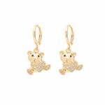 ElectraStore Cercei Cu Pandantiv Golden Pig (C4896)